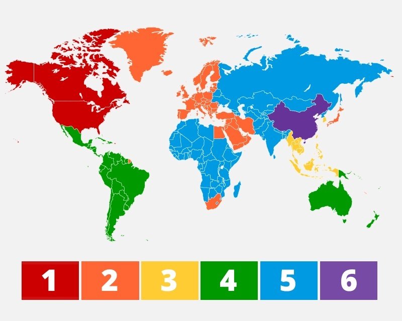 DVD regions 1