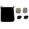 canada power plug adapters kit with travel carrying pouch ca fc1 1