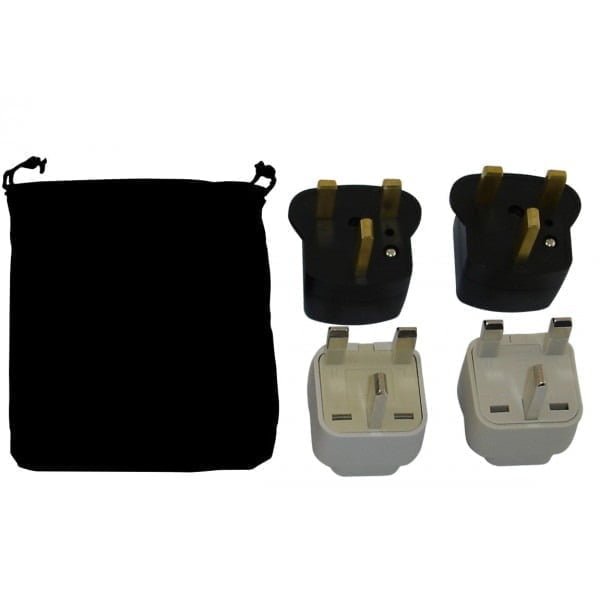 channel islands power plug adapters kit with travel carrying pouch 39c 1