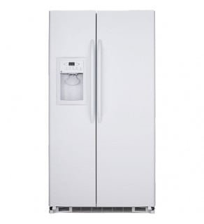 ge 20 cuft gse20jewf ww side by side refrigerator 220 volts 05a