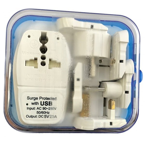 regvolt 3 in 1 universal travel adapter plug and usb charger 21 amp 057