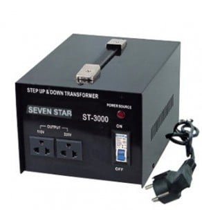 seven star st 1000 1000 watts step up and down voltage converter transformer 928