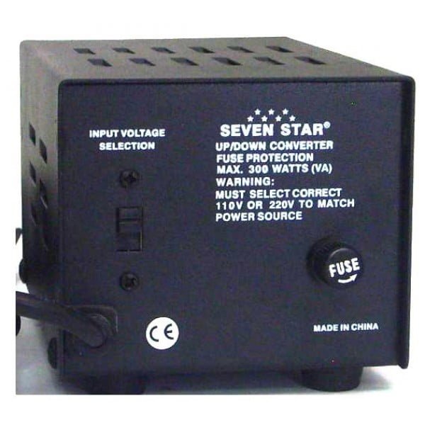 Seven Star TC-200, 200 Watts Step Up and Down Voltage Seven Star TC-200, 200 Watts Step Up and Down Voltage