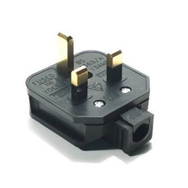 terminate a type g electrical ac male 13 amps fused uk power plug e30