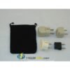 turkey power plug adapters kit with travel carrying pouch tr 911