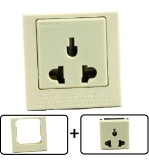 type a b c e f h i universal electrical receptacle outlet with panel face 9eb