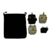 zimbabwe power plug adapters kit with travel carrying pouch zw 3d3